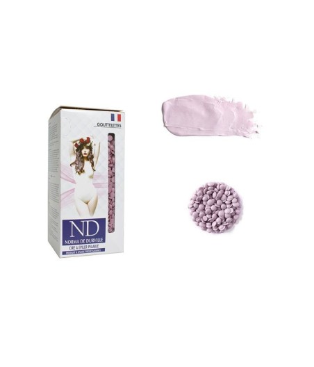 Cire pelable pastilles mauve - Norma de Durville