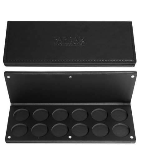 Palette vide façon cuir 12 godets - ParisAx