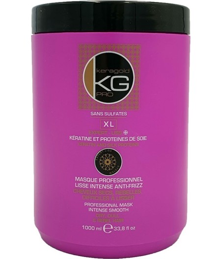 Masque XL Liss sans sulfates à la protéine de soie - Keragold