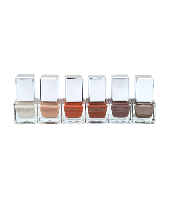 Coffret 6 vernis nude -...