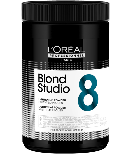 Blond studio poudre...