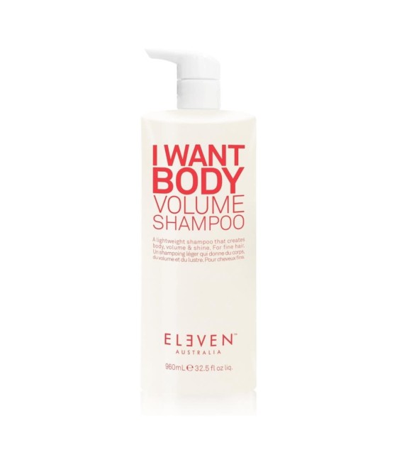 I Want Body Volume Shampoo...