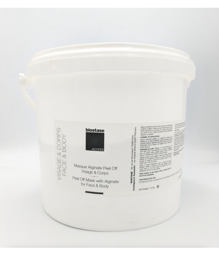 Masque Alginate Peel Off Visage et Corps 1.5kg - Biostase