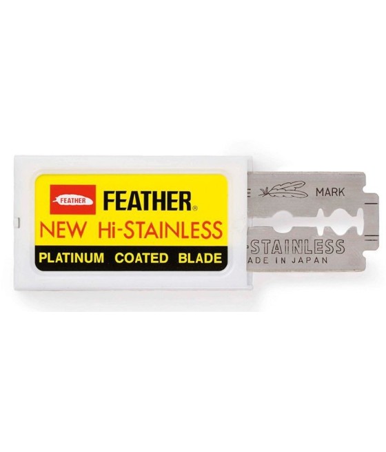 Boite 10 lames Feather -...